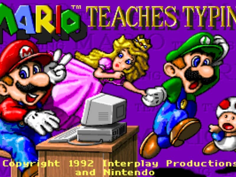 Mario Teaches Typing